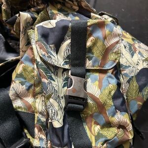 Lesportsac Multicolor Leaf Print Backpack